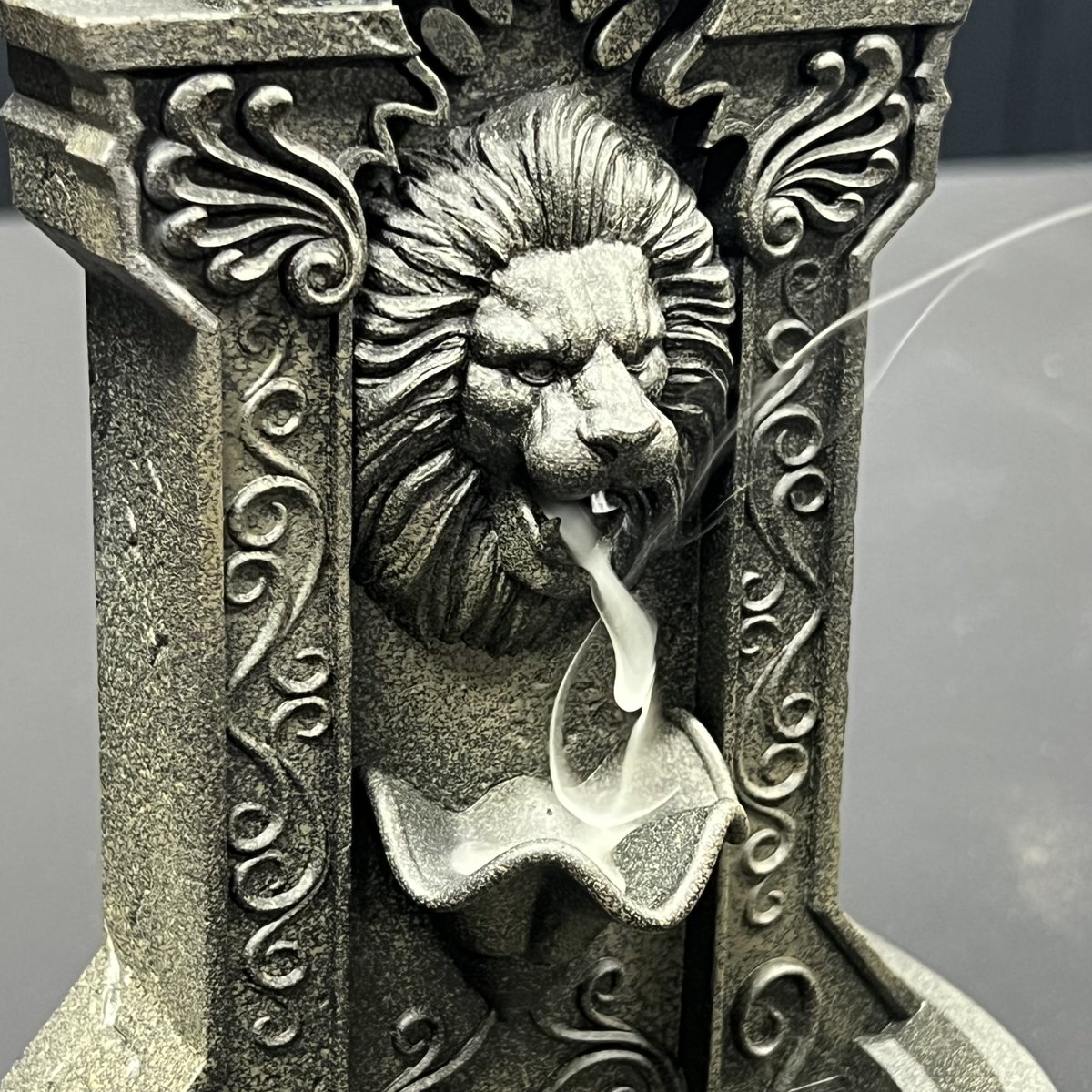 chitubox's tweet photo. Colored Version of the Lion's Courage Backflow Incense Burner
Printer: @Creality3dP #HalotMageS
Resin: @Kexcelled_3D
Slicer: #CHITUBOX Basic V2.1 (free)
Model Credit: @stlflix
#3dprinter #3d #3dprints #resinprinting #resinprinter #14Kprinter #creality #backflowburner #lion https://t.co/szwN8HH6Fm