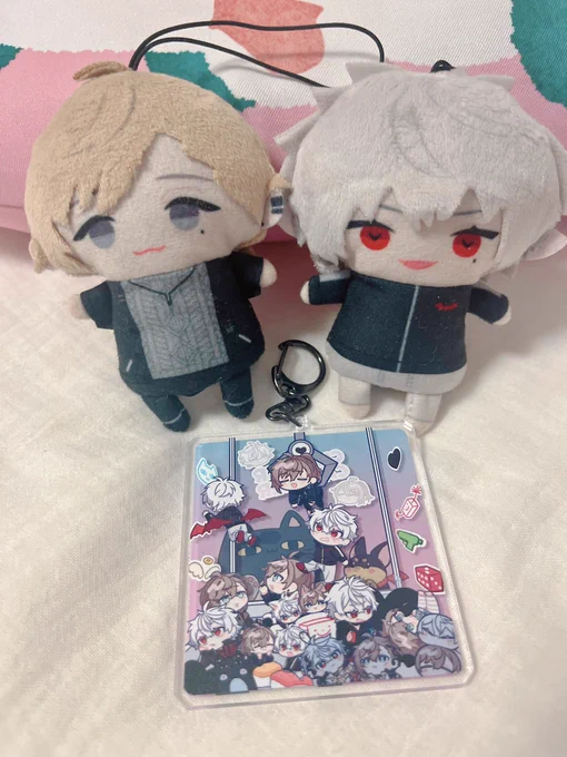 アクキーの試作が届きました〜二層構造で奥行きのあるデザインにしてみました!にじそ09で頒布予定です! 
