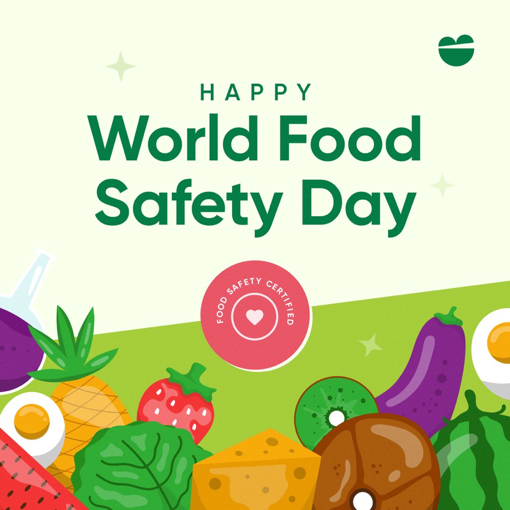 tryhomemade's tweet photo. Happy World Food Safety Day!! At Homemade, we have a conscious commitment to ensure that your meal remains safe to eat. 

#worldfoodsafetyday https://t.co/40CfJGKMoj