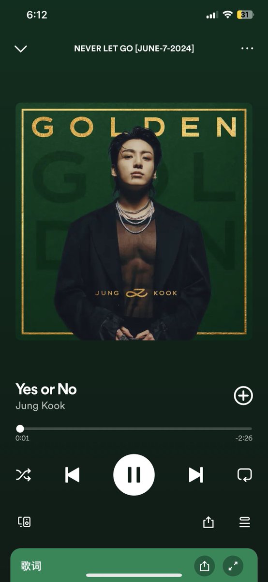 ikol0818's tweet photo. @97SARCHIVES NEVER LET GO IS OUT NOW
NEVER LET GO BY JUNGKOOK https://t.co/Vlmi0q830O
