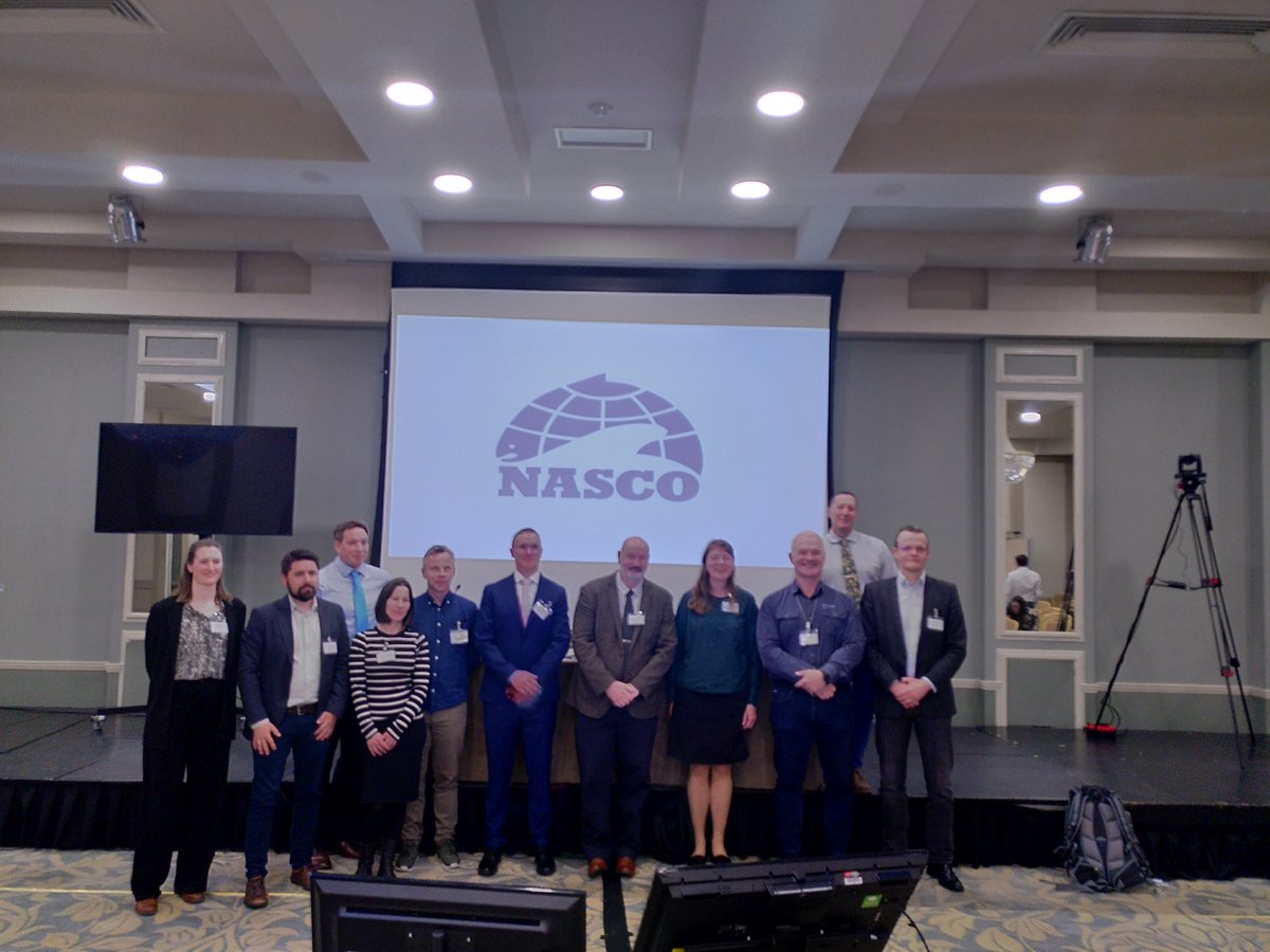 The Theme-based Special Session at the 2024 NASCO Annual Meeting was held on Wednesday.

Thanks to all of our speakers for taking the time to share their knowledge about pink salmon in the North Atlantic and their potential threats to wild Atlantic salmon.

#Salmon #NASCO24 🇮🇪