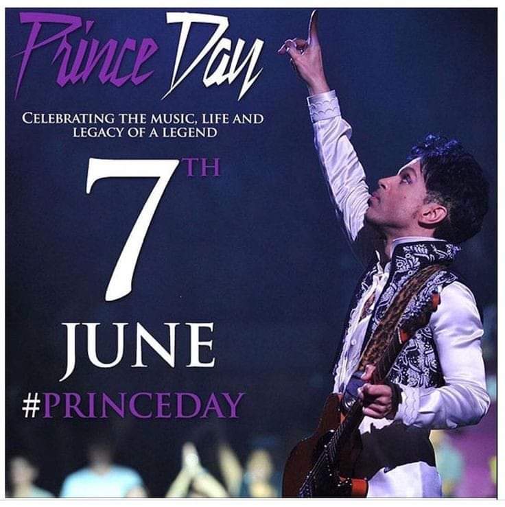 Happy #PrinceDay to all who love and miss him. 💜 #Prince #Hero #Icon #Legend #MusicalGenius #Prince4Ever