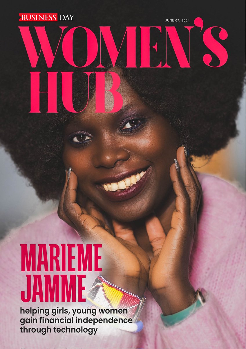 kemi_ajumobi's tweet photo. MARIEME JAMME, is helping girls and young women gain financial independence through technology.

DOWNLOAD MAGAZINE
https://t.co/VqmKJH5ASy

READ INTERVIEW ONLINE
https://t.co/OpoBYyqTOy

@mjamme
#iamthecode
#coding
#technology
#inspiring https://t.co/Jf2qiXdcQQ