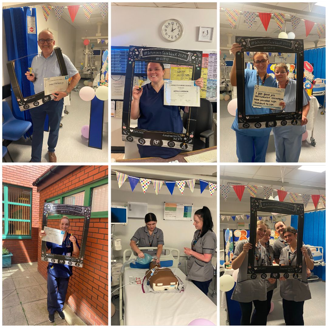 WaltonCentre's tweet photo. This week we celebrated #ICUWeek2024 💙 From education sessions for student nurses to a health MOT for staff- it is safe to say the team have made the most of it! Well done team 🥳 https://t.co/Psi7c55xtt