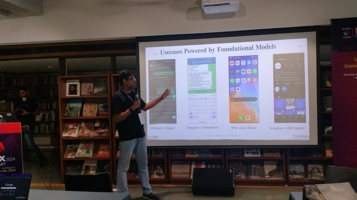 Exciting session alert! Our recent workshop at #MGS24, 'Developing a lite app using LLM driven recommendation with hyperlocal data for food ordering,' was a hit! Attendees gained valuable insights into revolutionizing dining experiences with cutting-edge tech.