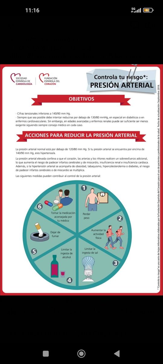 ⚠⚠⚠ 📈¿Sabías que alrededor del 25% de los infartos en Europa se atribuyen a la hipertensión?
Por eso es clave prevenirla o, en caso de que ya se padezca, controlarla. 
Te contamos cómo hacerlo:
fundaciondelcorazon.com/blog-impulso-v…