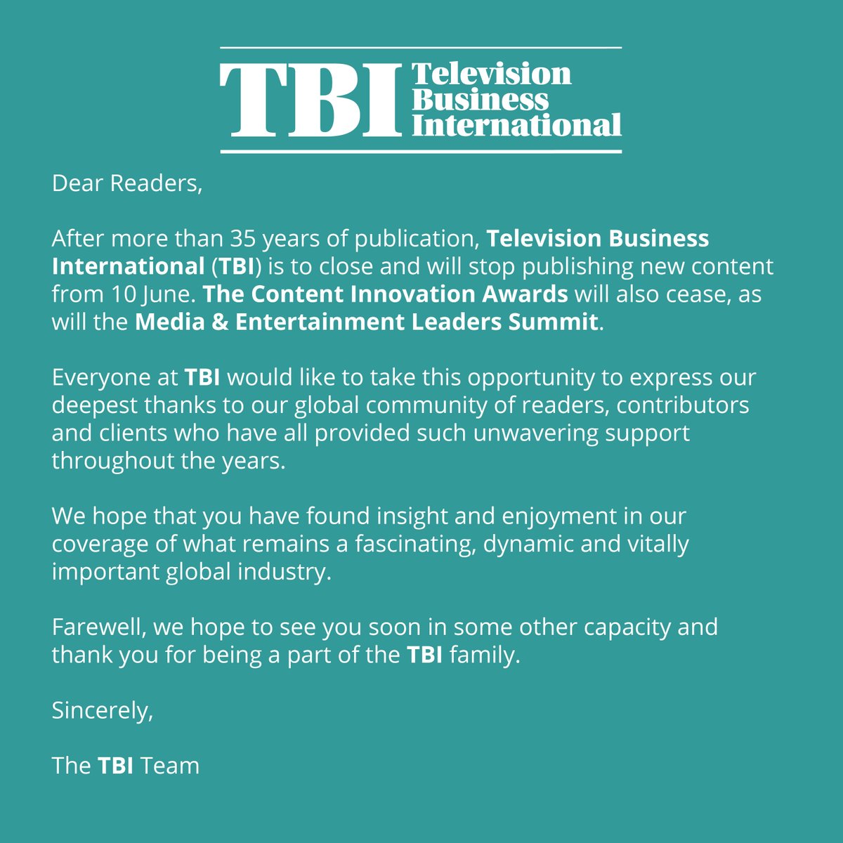 TBI Magazine tweet media