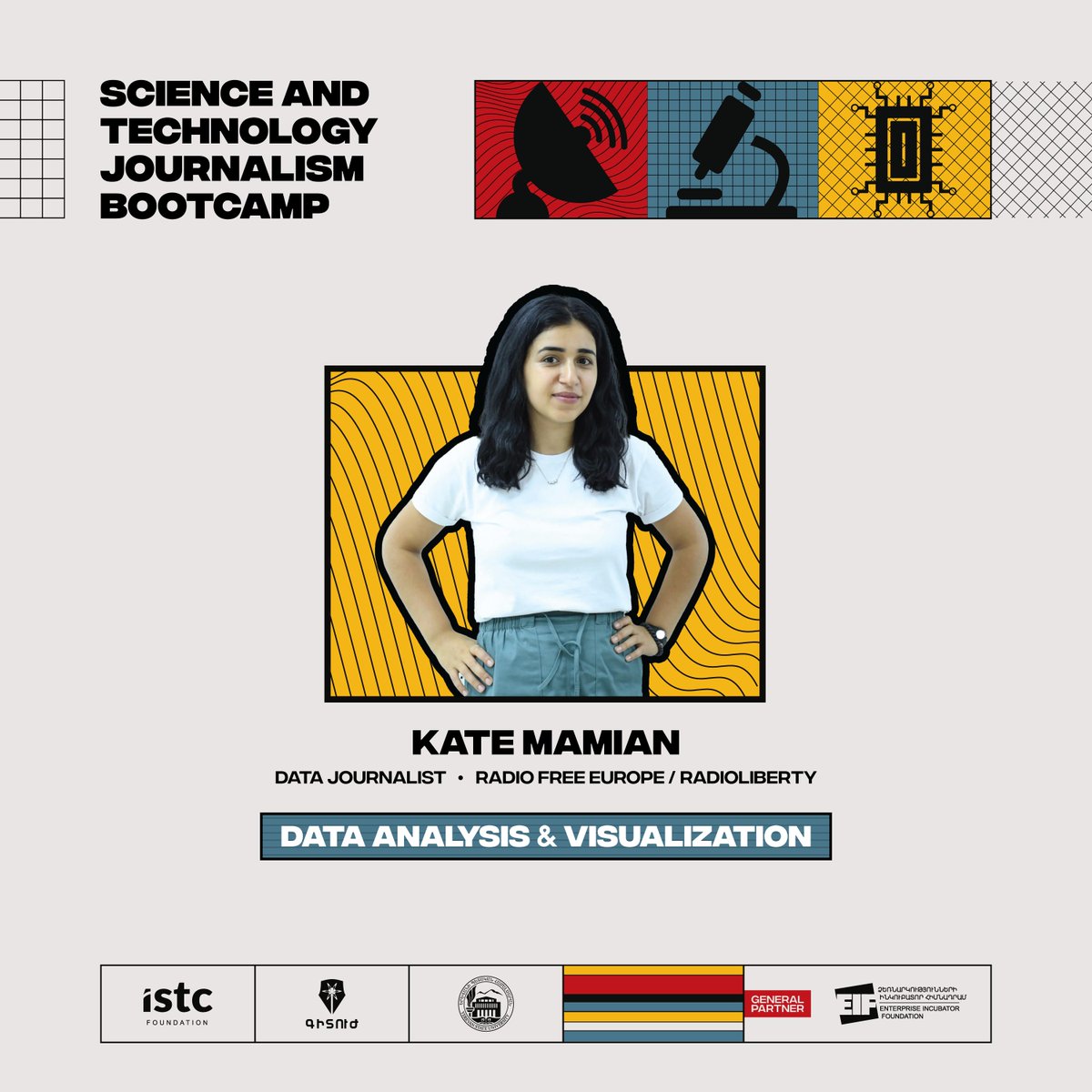 gituzh's tweet image. We continue to introduce our dear instructors and mentors for the #Science and #Technology #Journalism bootcamp😊
Apply now to participate in the #bootcamp by clicking this link: tinyurl.com/yk3bk3tu
#Application Deadline: June 11, 2024.