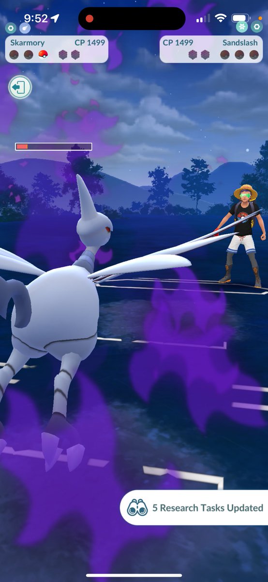 josephcup18's tweet photo. Surviving ice punch with a shadow Pokémon #PokémonGO #Openly #Punch. #OpenGreatLeague #iCEPunch. https://t.co/U36KutmdGG