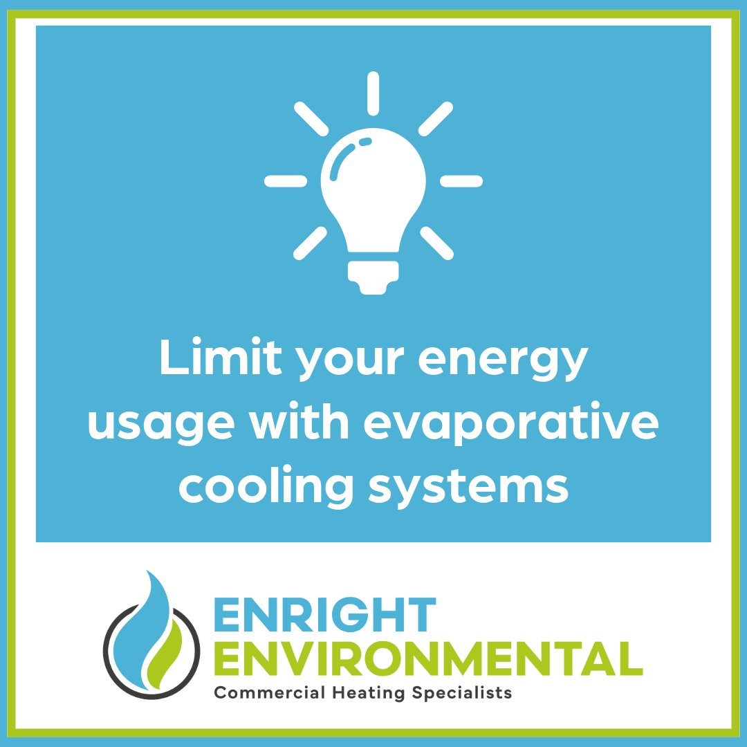 Enright_Info's tweet photo. Did you know…? 💧

Evaporative cooling is a natural, cost-effective and eco-friendly alternative to traditional air conditioning that consumes less than 10% of the energy. 

Contact us to learn more about the benefits of evaporative cooling: 

📱 0191 414 2929 https://t.co/sTwp98ttxD