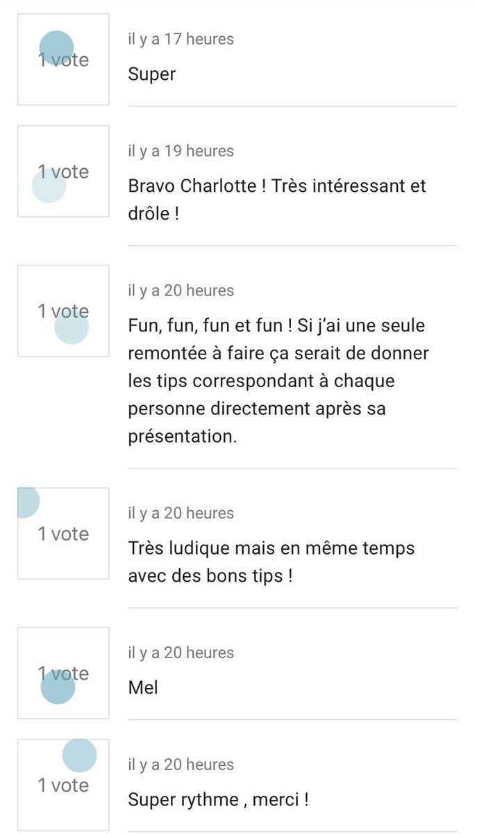 Shirleyyych's tweet photo. Charlotte vous remercie đđđđ
#DevfestLille https://t.co/i4xmCi6LJS
