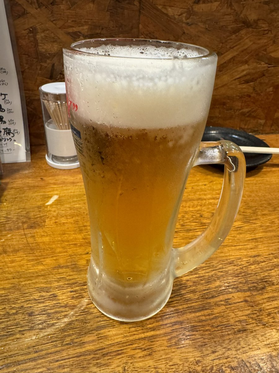 焼きトン😜
ここのハツ焼きめっちゃ好きなんです^ ^

#旭橋
#焼きトン
#麦職人
#オリオン麦職人安い