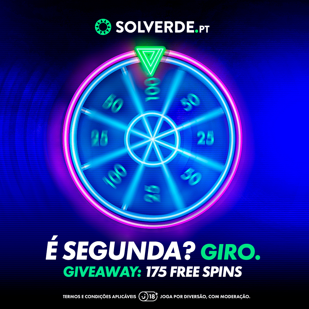 GIVEAWAY FREE SPINS! 🤑 

Para participar:
1️⃣ Segue-nos;
2️⃣ Dá RT;
3️⃣ Responde com o teu username.

Temos 100, 50 e 25 free spins para dar a 3 vencedores.

Sorteio amanhã!