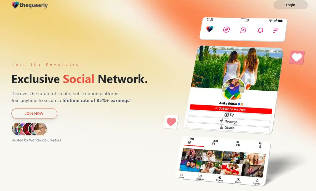 ¿Alguna vez te has preguntado dónde pueden los creadores de contenido erótico compartir su arte sin miedo a la censura? ¡TheQueerly es la respuesta!gayer.es/thequeerly-pla…