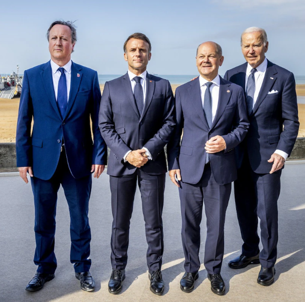 Adrian_Hilton's tweet photo. Imagine Mrs Thatcher in Normandy to commemorate the bravery and sacrifice of our D-Day heroes, with President Reagan, President Mitterrand and Chancellor Kohl. She wouldn't dream of telling Douglas Hurd to stand in for her so she could get back for an interview with Brian Walden. https://t.co/204WAJy5eV