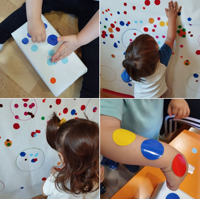 CEI_MariaMontes's tweet photo. ¡Llenamos todo de color!
Realizamos una experiencia con gomets de todos los colores. Trabajamos su autonomía, la atención, los colores, la psicomotricidad fina, entre otros. De esta forma, creamos un rincón de lo más creativo.
#EscuelaInfantil #Estepona #Autonomía #Atención https://t.co/xja9yIpjNn