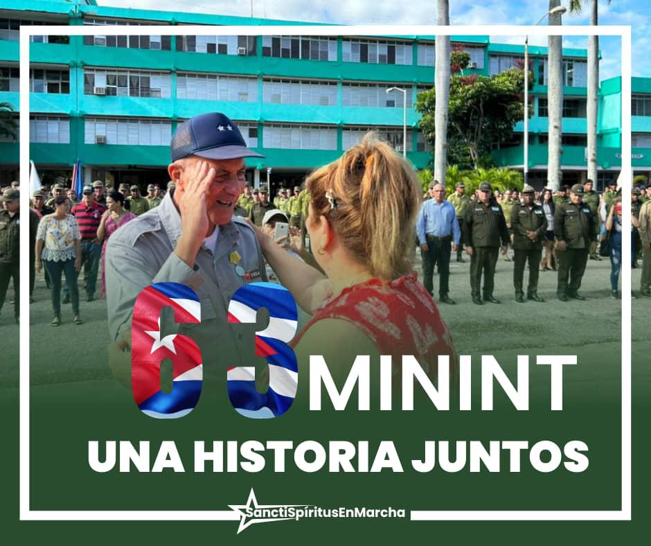 SalomnMontoya1's tweet photo. "¡Solo nos resta decir que nuestro Partido y nuestro pueblo se sienten orgullosos de sus combatientes del Ministerio del Interior!" #Cuba  #FidelPorSiempre #GenteQueSuma https://t.co/ndPR7VnpQk