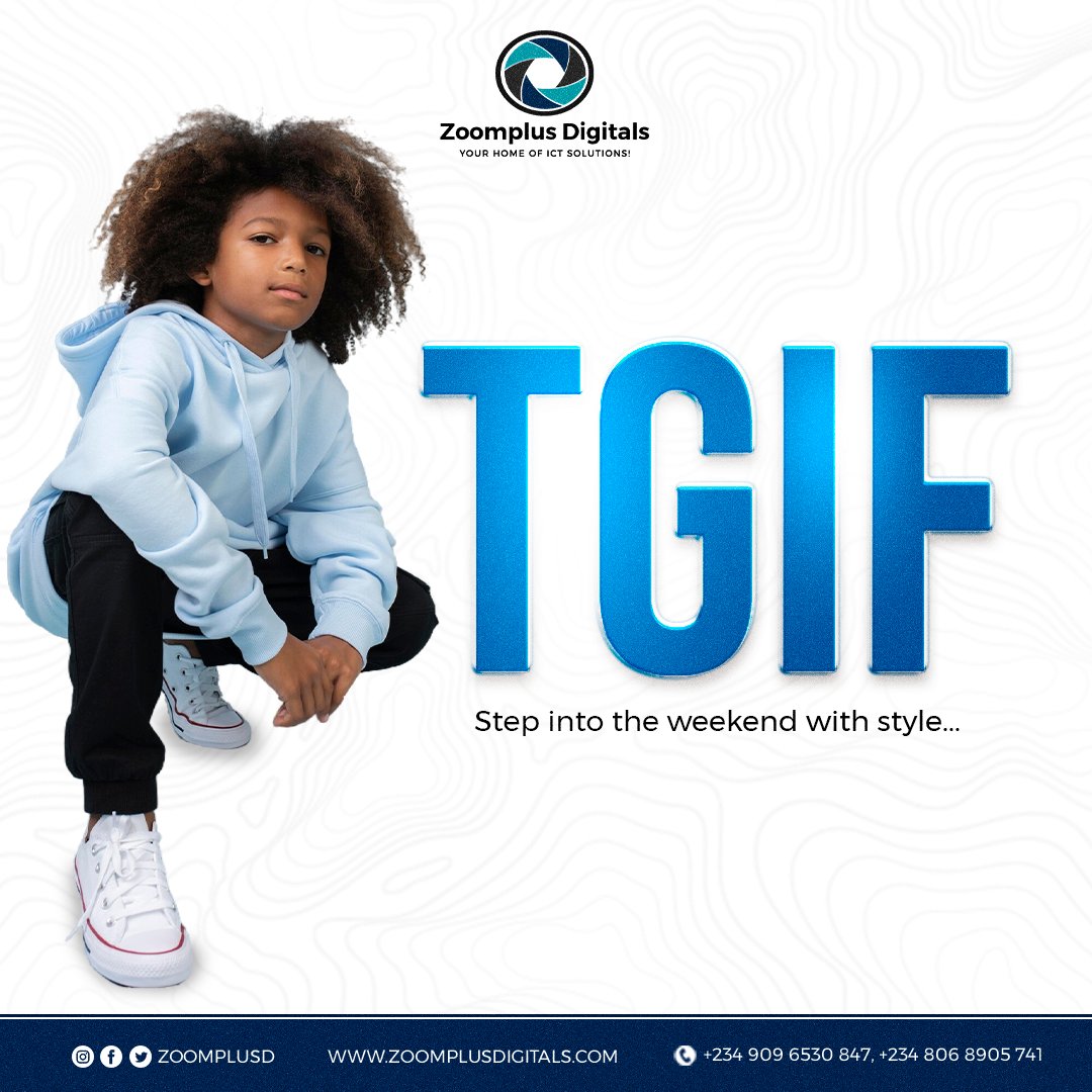 zoomplusd1's tweet photo. Have an amazing weekend...
.
.

#zoomplusdigital #Zoomplus #Ict #Branding #websitedesign #ManagementSoftware #Software #Tech #graphicdesign https://t.co/i2Ui04RCSo