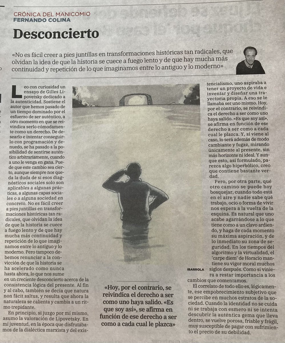 DiegoFMagdaleno's tweet photo. El diario @nortecastilla publica un artículo de #FernandoColina titulado “Desconcierto”. https://t.co/m8dWPB47AM