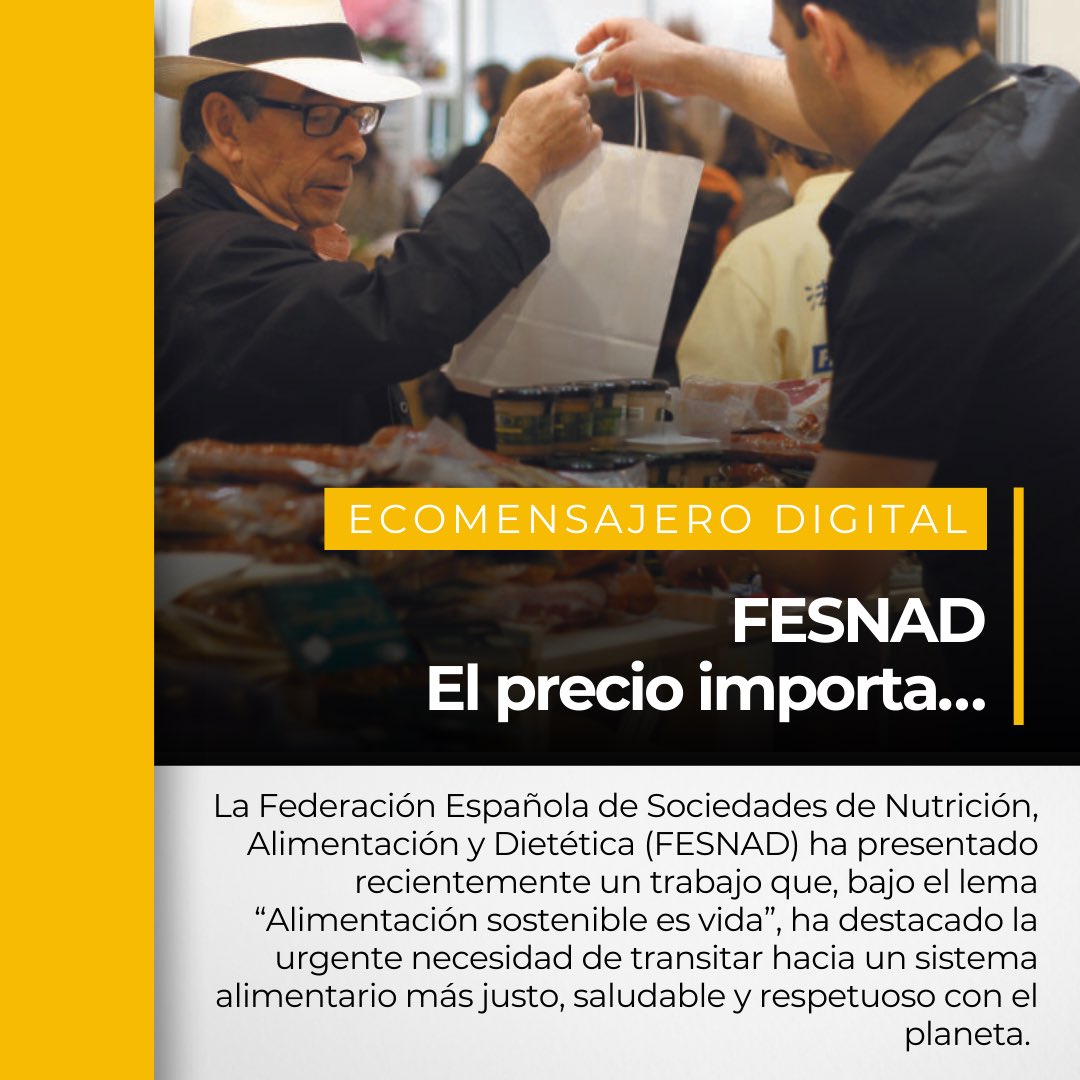 🌍✨ La transición a una #AlimentaciónSostenible es urgente. Según FESNAD, nuestro sistema alimentario actual contribuye significativamente a la crisis climática. Más detalles en el enlace: vidasana.org/informes-fesna… . #FESNAD 🌱💡