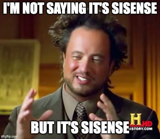 HaboubiAnis's tweet photo. They won't tell you, but the point of failure is clearly sisense #sisense #breakingtheshell https://t.co/ZEcNL4Vb6z