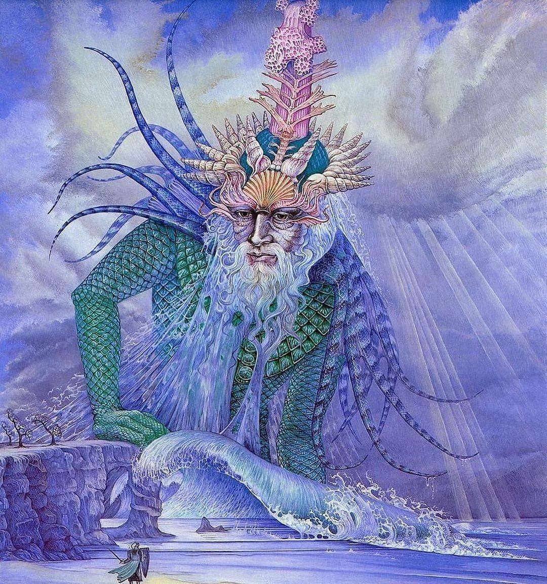 vikare06's tweet photo. The psychedelic "Lord of the Rings" illustrations by Roger Garland https://t.co/7bjEdqgz9d