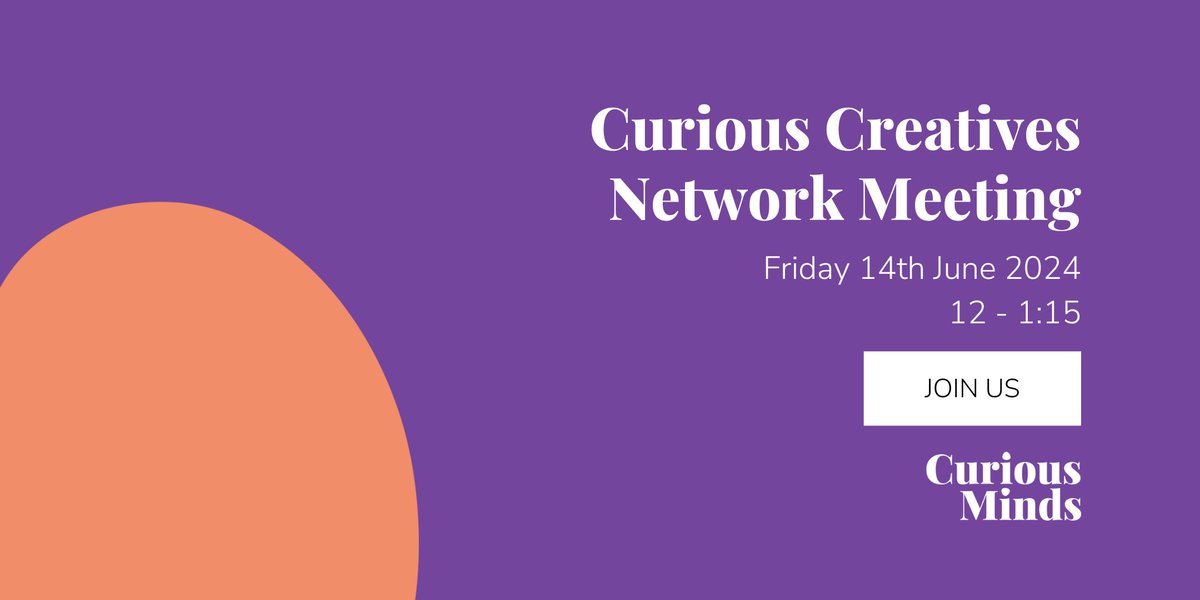Curious Minds (@curiousmindsnw) on Twitter photo Join the Curious Creatives Network next Friday for inspiration, learning, and connection to take you into the weekend.
This month, we're thrilled to welcome Kevin Edward Turner and Ros Norford from the acclaimed <a href="/chameleon_info/">Company Chameleon</a>.
Book your place: bit.ly/CCNJ24 Join the Curious Creatives Network next Friday for inspiration, learning, and connection to take you into the weekend.
This month, we're thrilled to welcome Kevin Edward Turner and Ros Norford from the acclaimed <a href="/chameleon_info/">Company Chameleon</a>.
Book your place: bit.ly/CCNJ24