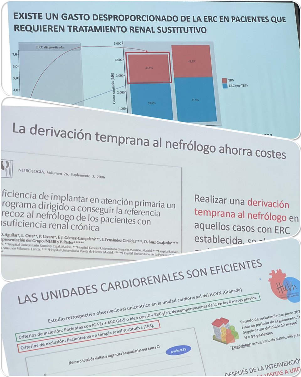 Interessant xerrada d’economia i ronyó a la #SOCANE i next step a #NefroCSAPG