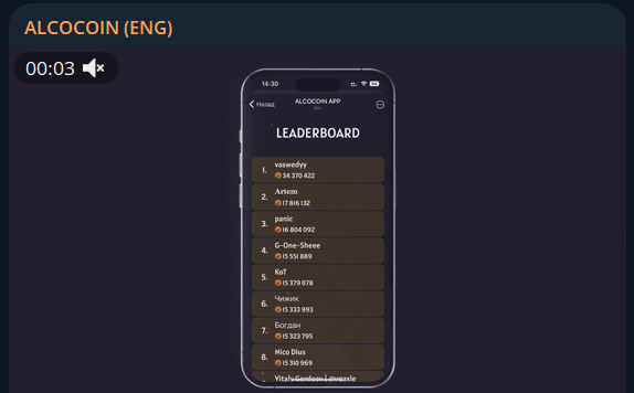 ⚡️UPDATE! ⚡️

We are pleased to inform you that a new feature - leaderboard - has been added to our game! Now you will be able to see the achievements of the best players and strive for new heights.

⏺TOP-50 Players

⏺Daily Updates