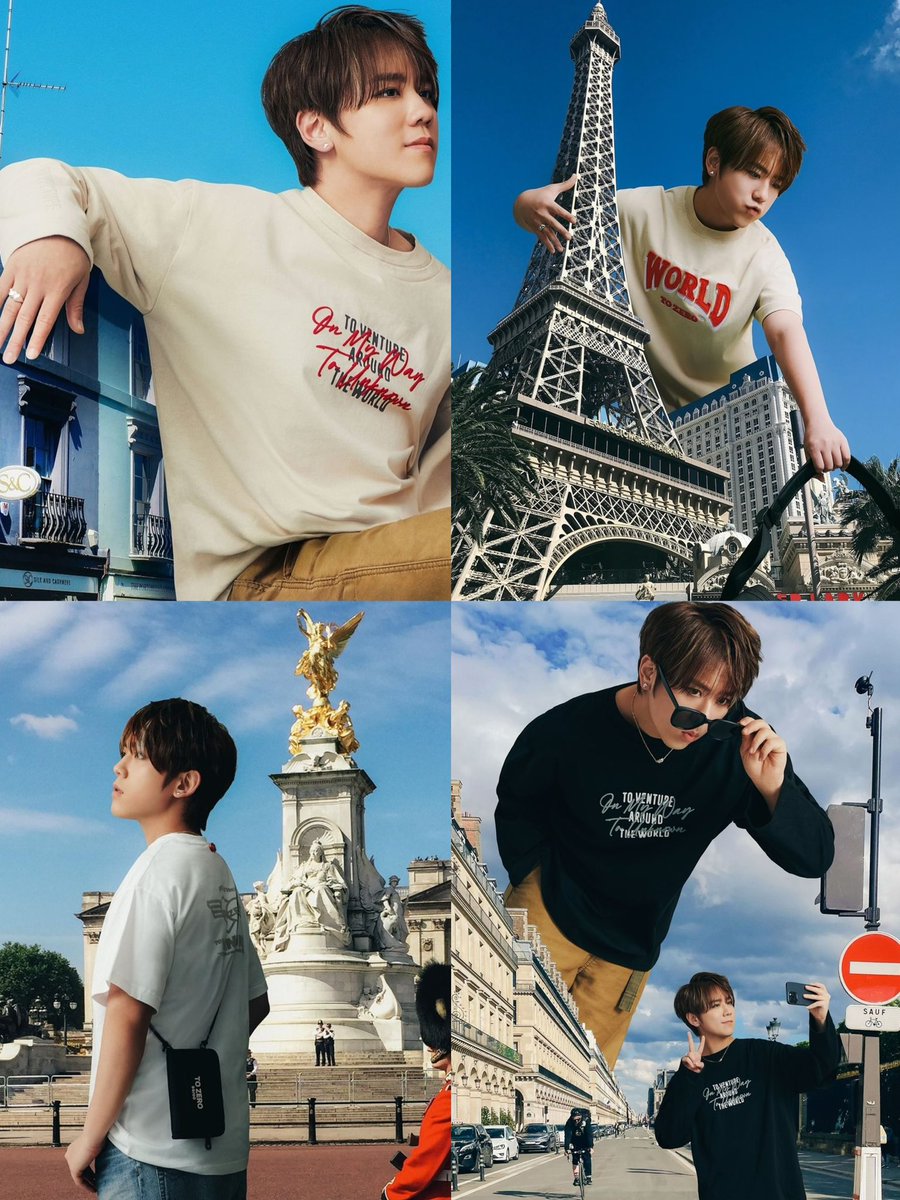 keungshowaus's tweet image. Collection #97 : 

TO VENTURE AROUND THE WORLD

TOP: ‘’TO VENTURE AROUND THE WORLD’ Patch T-Shirt 
Colour: BEIGE
Size: S / M / L

Collection #tozero #keungshow #keungto