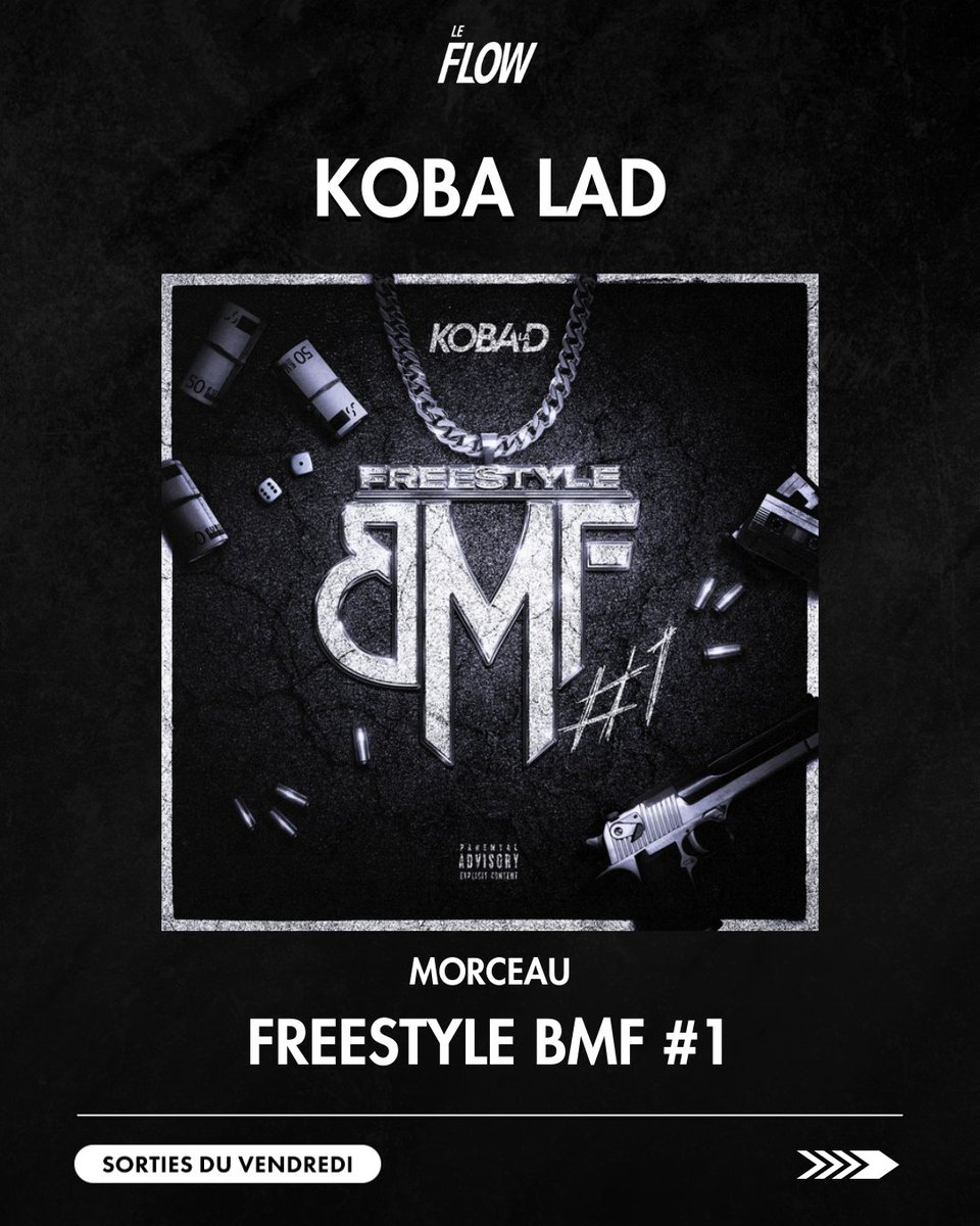 LeFlowtv's tweet photo. 💿Les sorties du vendredi 7 juin sont là !
« FREESTYLE BMF #1 » Koba LaD
🇨🇭« Apophenia » Rico TK & The Mystic Delights
« SOLIDE » FRANGLISH
🇨🇭 « TEMPETE » Kweezy
« Mise à jour » JUL
🇨🇭« Mieux Que Beaucoup » 777christos
« Casamigos » Jok'air FEAT. Kaaris & Ogee
...
#Sortierap https://t.co/ZZNtEyER5u