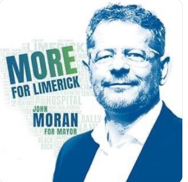 RLMglobal's tweet photo. Home to Vote
Use your vote today.
John Moran No. 1
for Limerick’s 1st elected mayor
John Moran has the Skills, Knowledge, Experience, Vision and a Plan for immediate implementation.
@moranjohna1 @Limerick_Leader @limerickpost #moranformayor #limerickmayor https://t.co/s41ga3DLlE