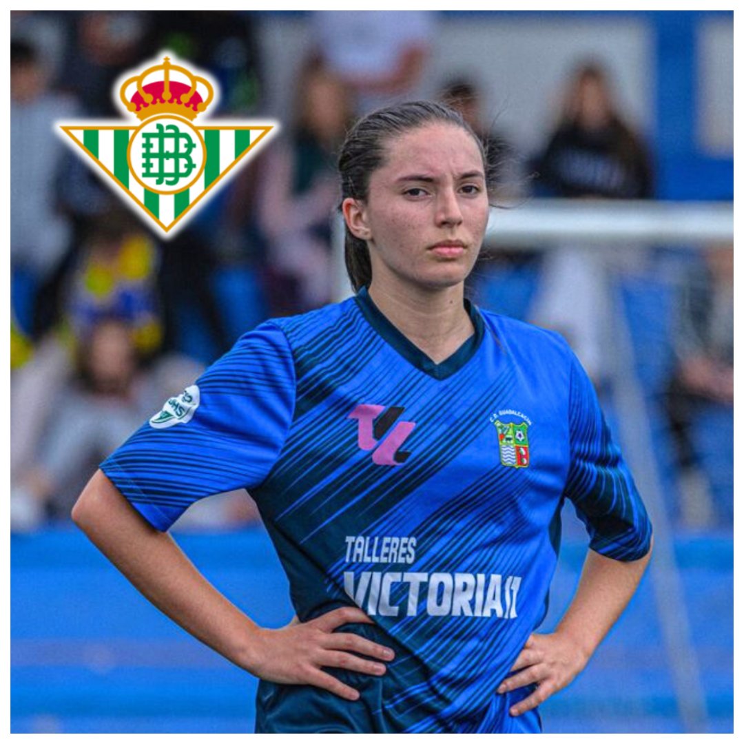 📌 CADETE FEMENINO A

Hoy hemos recibido la noticia de que nuestra jugadora Sheila pasará a formar parte del Real Betis de cara a la próxima temporada. 

Gran orgullo el que sentimos por la progresión de las nuestras. Mucha suerte campeona, tus logros serán nuestros logros 💙💙
