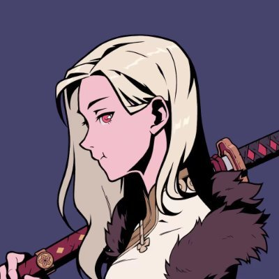 sycore_eth's tweet photo. 💁‍♀️🗡️ Meet our white-haired beauty! She not only has beauty but also strength - she holds a katana with such ease! 😍💫 https://t.co/B3uJ8fo8Va