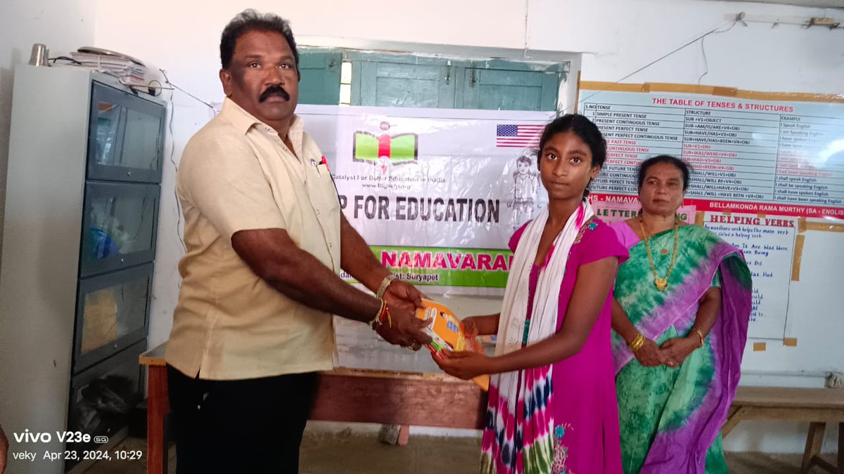 bighelp's tweet photo. #Bighelp For #Education Presented the Stationery items tothe students at Z. P. H. School, Namavaram vill,Mothey Mdl, Nalgonda Dist of TS on 23rd April 2024 as part of the #Sponsor-A-Child program.
More details
Our Website: https://t.co/qxYnAkfXXe https://t.co/Zg800r9vgJ