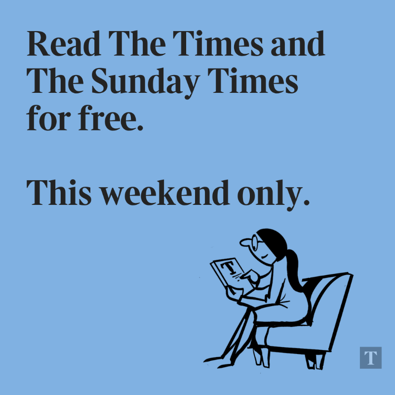 thetimes's tweet photo. This weekend The Times and The Sunday Times will be free to read for all.

Discover the best of our journalism here: https://t.co/jOldiM1csq