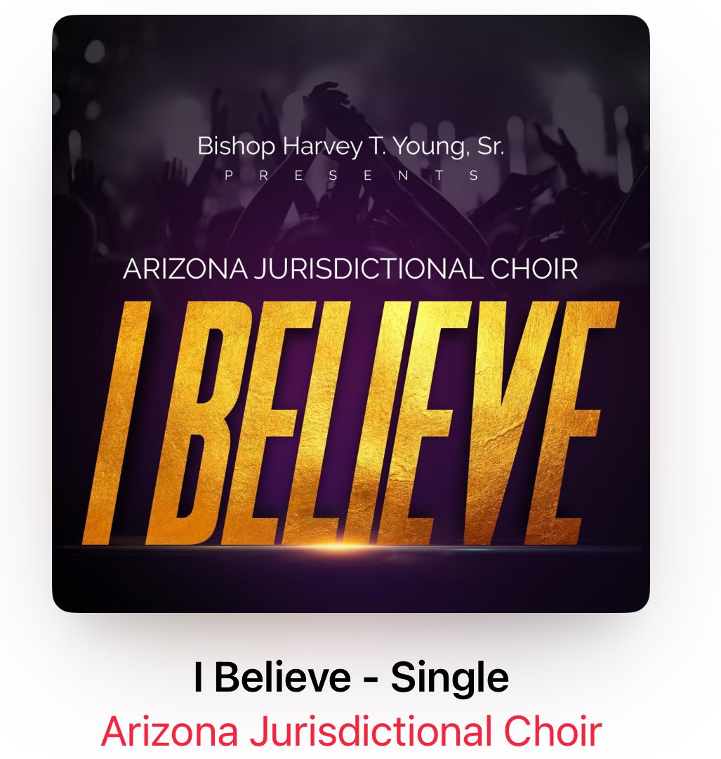 COGICAZJ's tweet photo. Have you downloaded the Arizona Jurisdiction Music Department Single?! If not please download it TODAY!!! 

#IBelieve #COGIC #AZJurisdiction #MusicMinistry #AZAIM2k24 #YesLordChurch https://t.co/hGUroynEfL