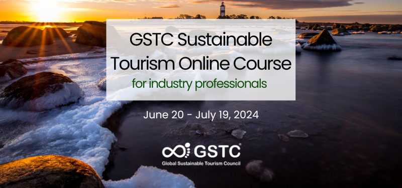 trainingaid_org's tweet photo. 📢Starting soon!
The next edition of the #GSTCtraining Sustainable Tourism Online Course starts on June 20th. A great opportunity for tourism professionals to deepen & broaden sustainability knowledge.
🗓️Find all you need to know about the course here https://t.co/nofvPug5PL https://t.co/36uxbqwVuN