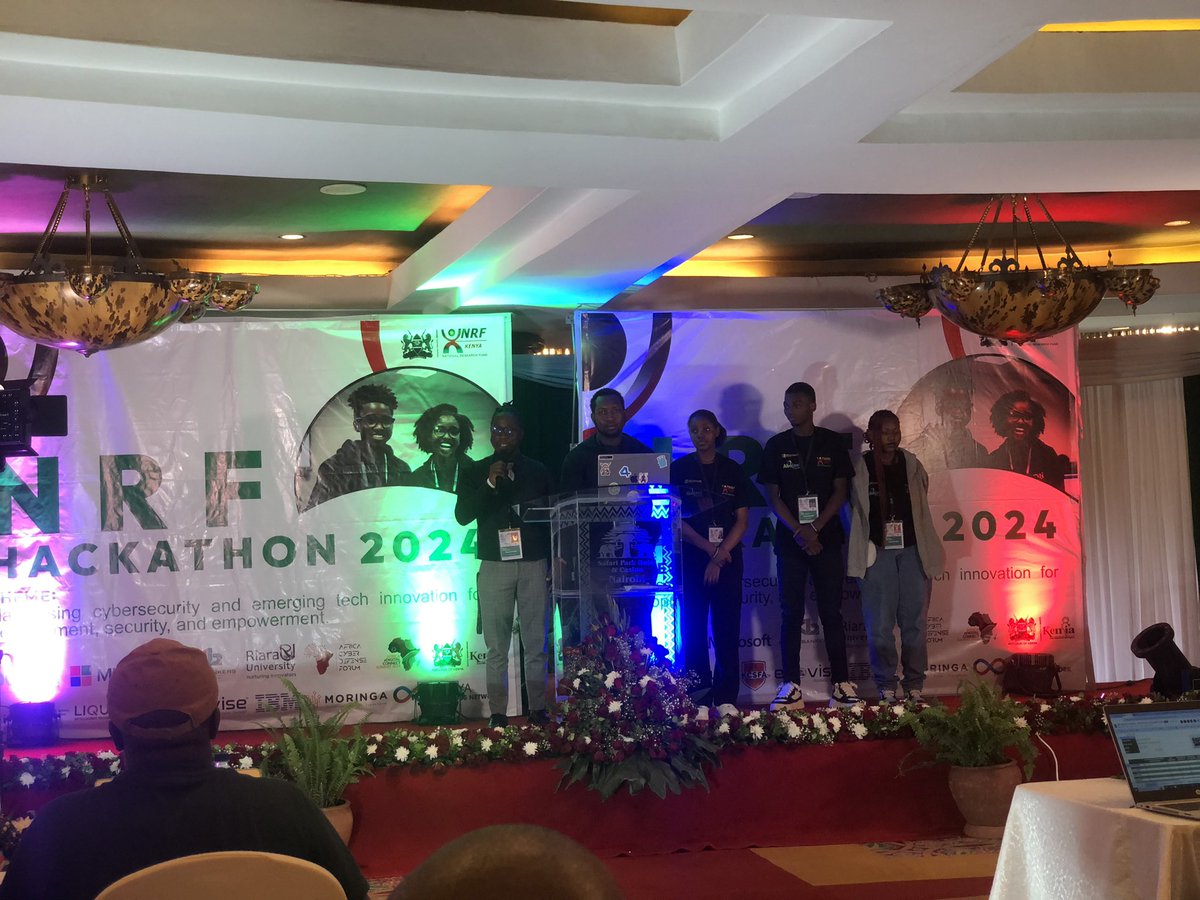 At the National Research Fund Hackathon 2024 watching Cyber Security hackathon experts present their awesome projects they came up with overnight.Its insightful to see that various projects are blockchain based built on different chains.<a href="/nrfkenya/">National Research Fund Kenya</a> <a href="/NRFHackathon/">NRF Hackathon</a> #NRFHACKATHON2024