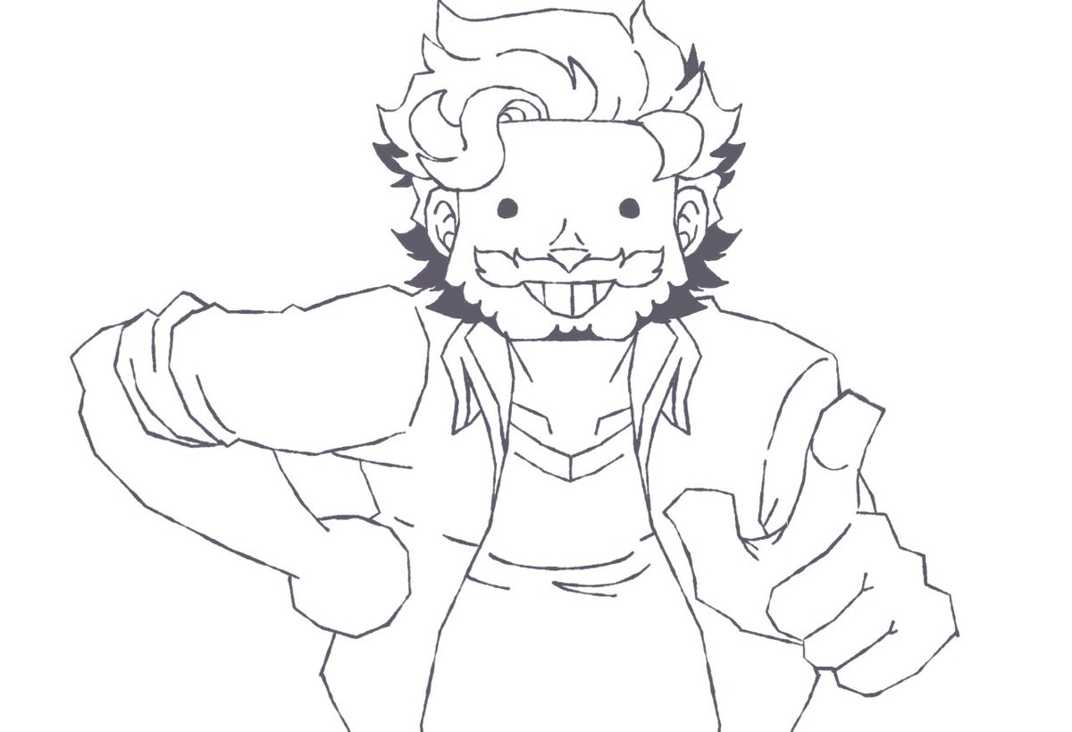 Uma das minhas felicidades como um artista é me desenhar com cara de Imbecil.