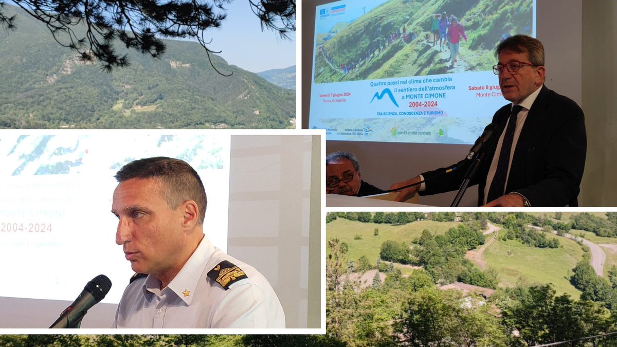 CNRsocial_'s tweet photo. Quattro passi nel clima che cambia
20 anni di #Sda "sentiero dell'atmosfera" a #MonteCimone 2004-2024
Tra #scienza, #conoscenza e #turismo
https://t.co/zdGKzQpwrT
@CnrIsac @CNRDTA @MC_Carro @echopetra @ItalianAirForce #Sestola https://t.co/e38aHSN2aF