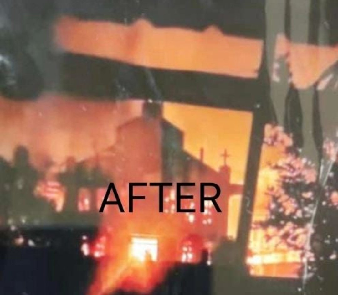 S_AsianXtians's tweet photo. Last night, Meitei radical militias burnt a Church in Jiribam, Manipur 🇮🇳. For the past 13 months, the tribal Christians of Manipur are facing persecution from the majoritarian government led by Biren Singh. https://t.co/9bseJwXm8U