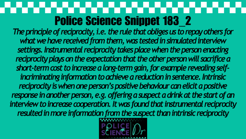 PoliceScienceDr's tweet photo. Original article:
https://t.co/eVf9Ddvwrz
For more on Police Science, subscribe to the free Police Science Dr email list on https://t.co/31DXfdD8Y6
#PoliceScience #SuspectInterview #Interrogation https://t.co/avZFSiVVBv