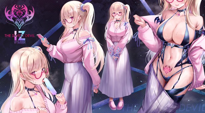 IZ - The Sweet Devil

ice cream lover
She likes to dress cutely and cutely, but in reality, she is very Sadistic.
Because I like to dress up without caring about the hot weather. causing her insides to always  be sweaty 