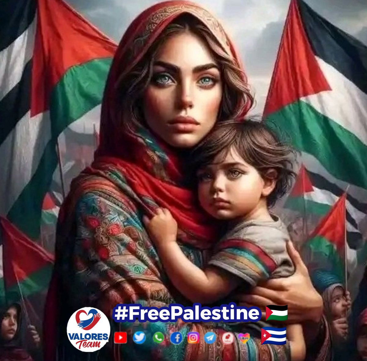 Palestina 🇵🇸 está marcada por conflictos con Israel y la lucha por su autodeterminación. Su población busca un estado independiente y el reconocimiento internacional. El conflicto ha generado la mayor de las violencias que ha conocido el mundo. 
#FreePalestine