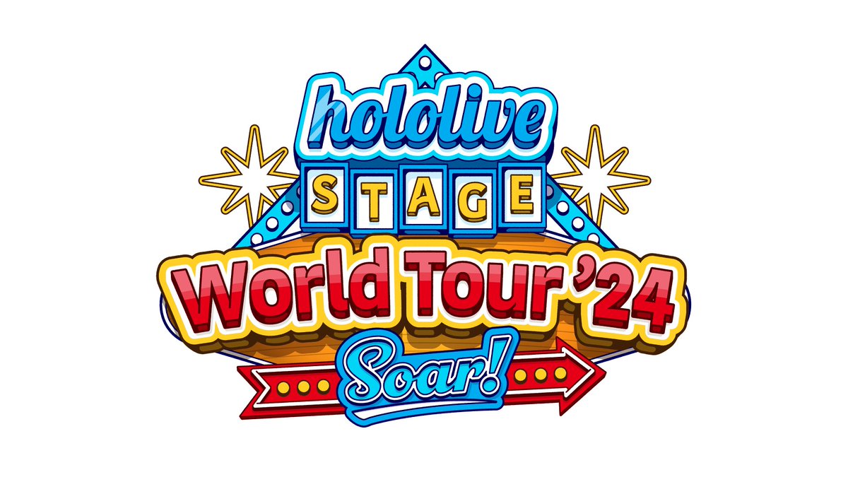 hololive_En's tweet photo. ✈️🌏 Big Announcement #4 ✈️🌏

hololive STAGE World Tour 2024 -Soar!-

More Details coming soon! https://t.co/la0YLrXpoQ
