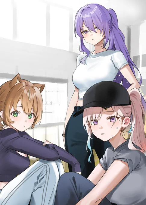 Dance practice#iRISUtration #Hoshinovart #ioarts 