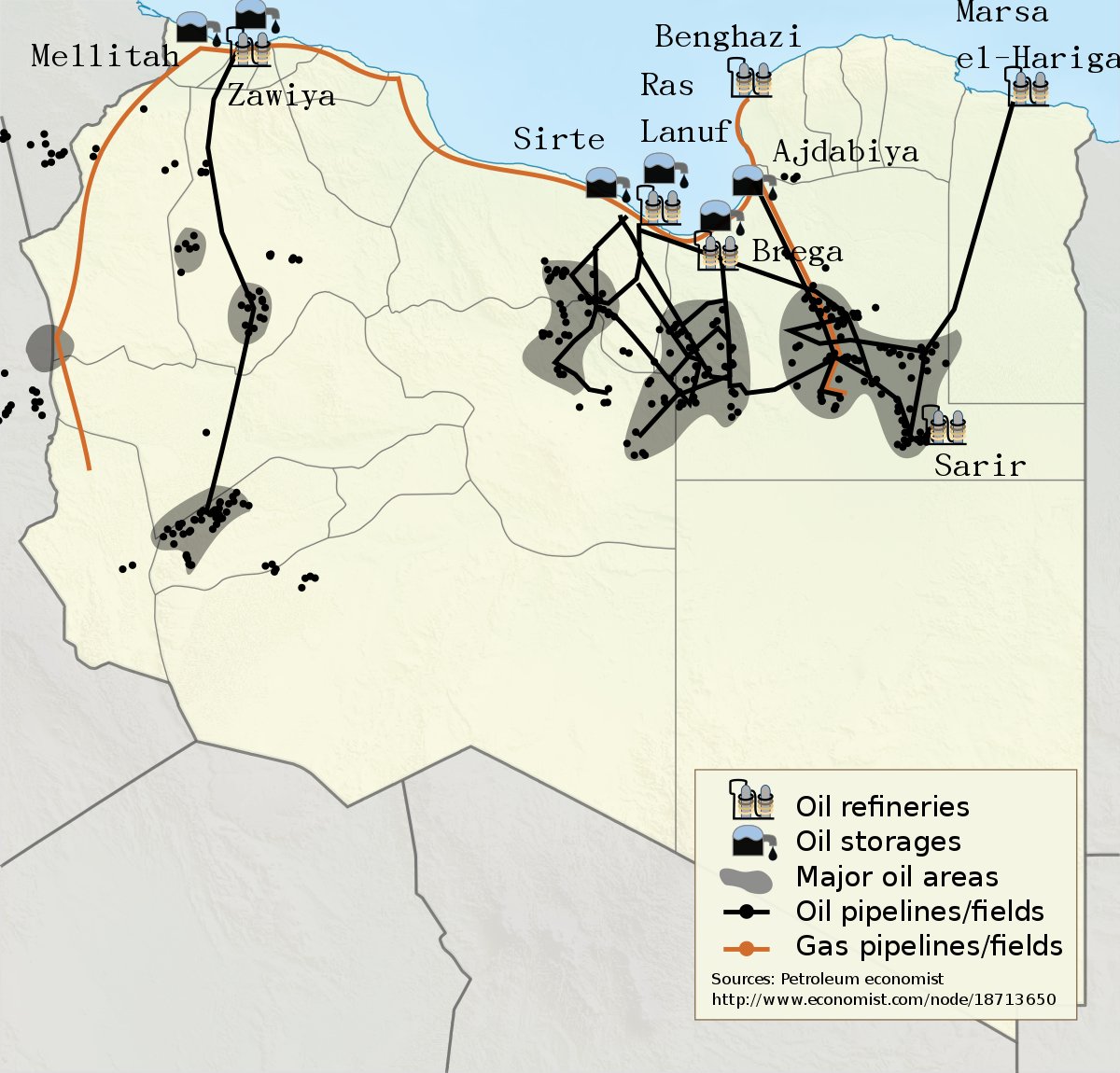 ecris_le_tien's tweet photo. 2) L’importance des revenus pétroliers, couplée à la faible population, a fait de la Libye le plus haut PIB par habitant d’Afrique dans les années 2000. Durant cette décennie, la Libye a enregistré des taux de croissance élevé, allant jusqu’à 10,6% en 2010.

L’Etat libyen sous Mouammar Kadhafi était un état social, où des biens publics étaient mis à la disposition de la population : l’électricité à usage domestique était gratuite ; l’essence coûtait à peine 10 centimes d’euros le litre, les Libyens ne payaient pratiquement pas d’impôts, la TVA n’existait pas, la dette publique était de 3,3% du PIB. 
Les voitures, dont la majorité était importée du Japon, de la Corée du Sud, de la Chine et des Etats-Unis, étaient vendues à prix d’usine. 👇🏿