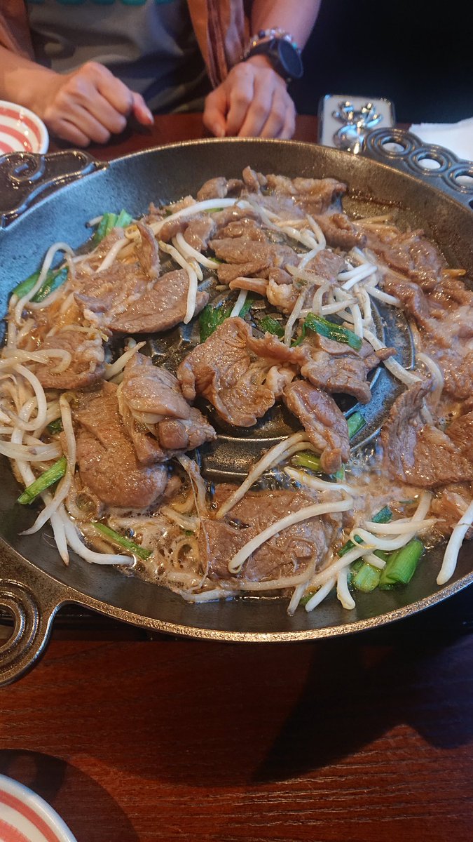 地元に美味しい居酒屋できた！

ジンギスカン(*´ー｀*)