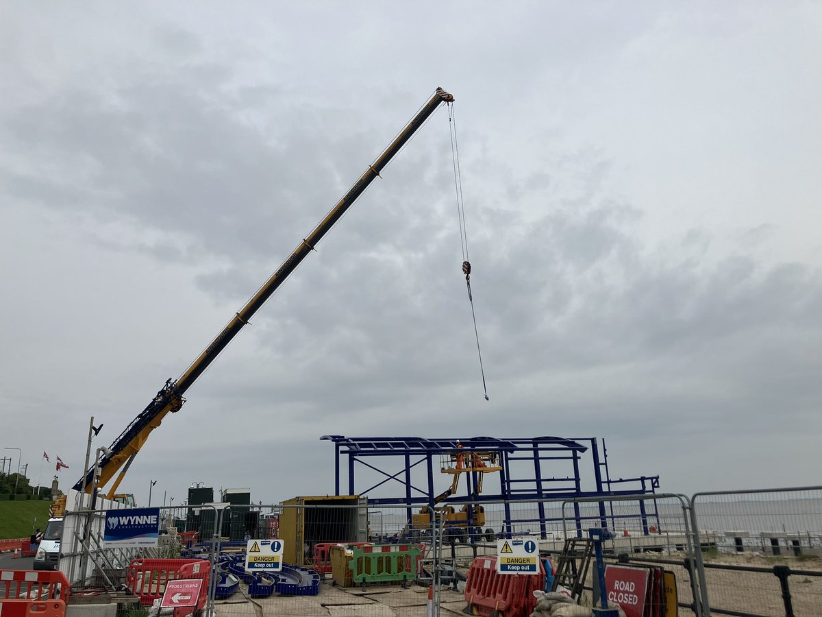 The new @RNLICleethorpes lifeboat station is taking shape #cleethorpes #savinglives